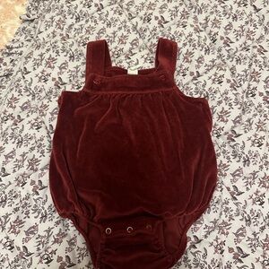 Kate Quinn Velvet Romper